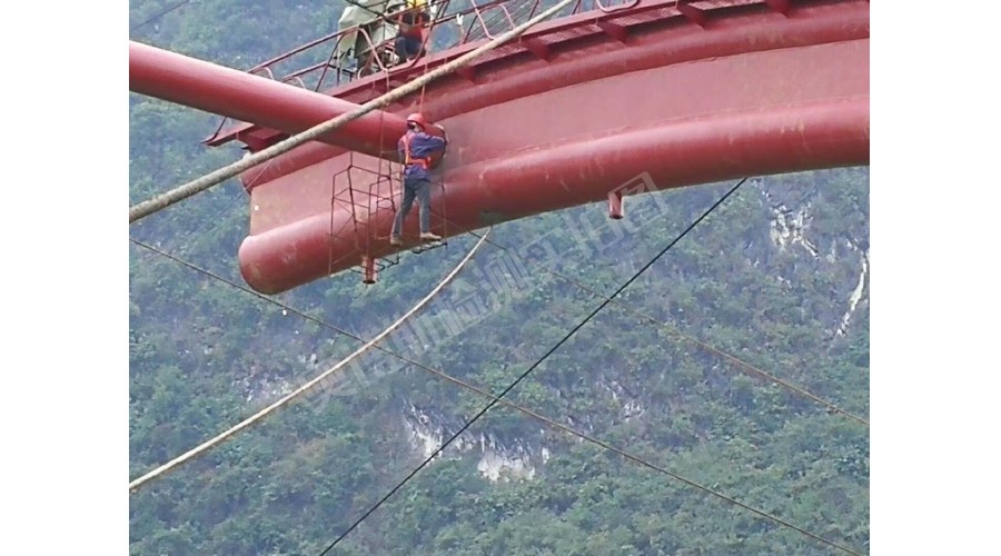 龍州縣共宜大橋鋼結構檢測