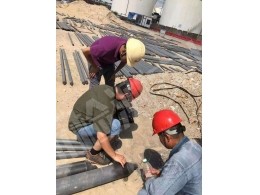 廣西防城港港務(wù)集團(tuán)臨時(shí)新中門網(wǎng)架檢測